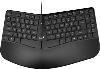 Клавіатура дротова Genius Ergo KB-700 Copilot USB Black (31310053403)