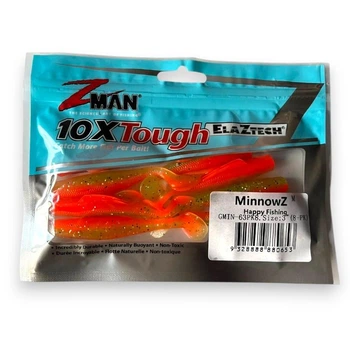 Плавающая Силиконовая приманка Z-Man Minnowz 3.0" 75mm (8 шт в уп) (9115-40)