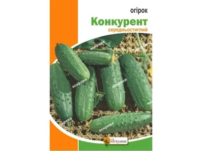 Огірок ЯСКРАВА Конкурент максі (10 пачок) 5г