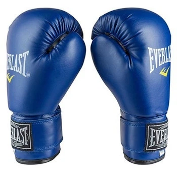 Боксерские перчатки Everlast 12 oz синие EVDX380-12B
