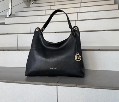 Сумка женская David Jones хобо черная из экокожи CM7546-1 Black