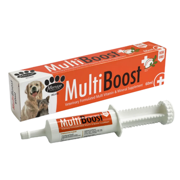 Mervue MultiBoost — мультивітамінна паста для собак, 60 мл