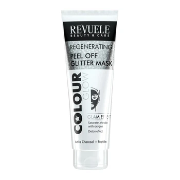 Черная регенерирующая маска-пленка для лица Revuele Color Glow 80 мл
