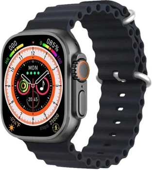Сенсорные смарт-часы Smart T900 Ultra Black (16072-hbr)