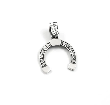 Подвеска подкова Maxi Silver 9459 2 см Серебристый