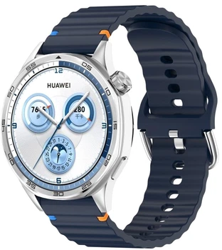 Ремінець BeCover Ribbed Tape (22mm) для Samsung Galaxy Watch (46mm) / Watch 3 (45mm) / Gear S3 Classic / Gear S3 Frontier Deep Blue (BC_714273)