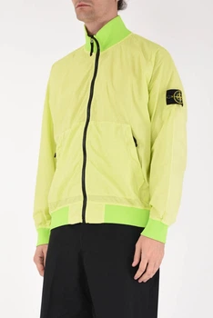 Куртка чоловіча Stone Island Logo-Patch Zip-Fastening Jacke M Жовтий (761560354-V0031)