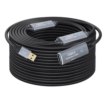 Кабель-удлинитель Digital USB3.0 AM/AF Active 20m Черный (USB30Activ-20m1)