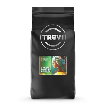 Кава в зернах Trevi Арабіка Ефіопія Джимма 1 кг