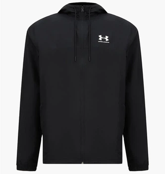 Ветровка мужскиая Under Armour Rival Wvn Windbreaker Black XL Чорний 1390149-001