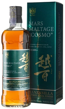 Віскі Mars Cosmo Manzanilla Cask Finish 0.7 л 42% в подарунковій упаковці (4976881506053)