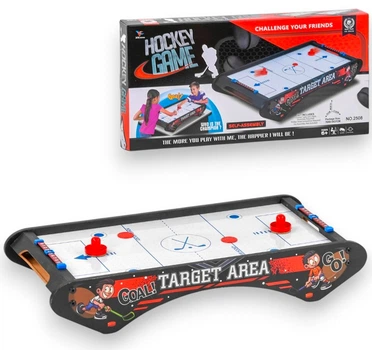 Аерохокей настільний 81х38 Hockey Game 2508 дерев`яний на батарейках