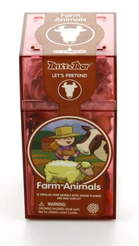 Игровой набор с животными COG Farm Animals 16 предметов + игровая поверхность T095
