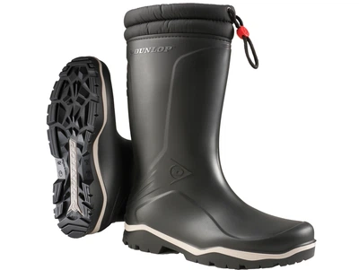 Чоботи гумові DUNLOP р.36 утеплені до -15°C, чорні, Blizzard (арт.K400061)