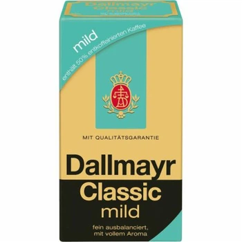 Кава мелена Dallmayr Classic Mild (50% entcoffeiniert) - 500 g