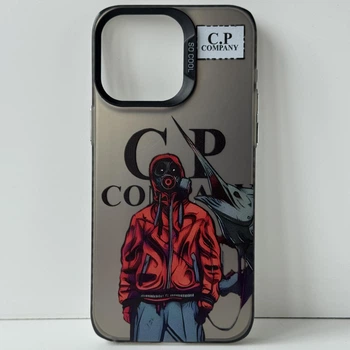 Чехол c принтом "CP COMPANY 2" для Apple iPhone 14 Pro Max