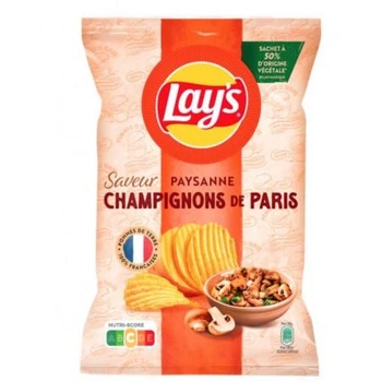 Чіпсі Lay's Paysanne Champignon de Paris 120 грам