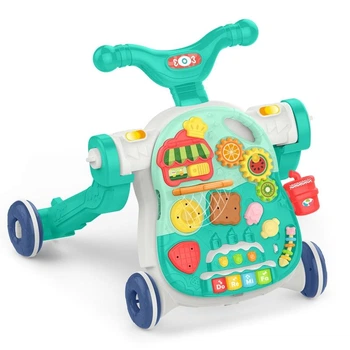 Ходунки-каталка ігровий розвивальний столик 5в1 Woopie Baby