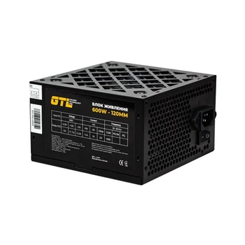 Блок питания 600 Вт, GTL, Black (GTL-600-120)