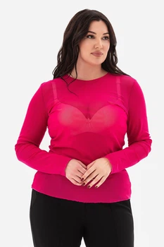 Рожевий лонгслів HEART L (3043373)