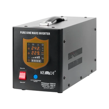 Источник бесперебойного питания (ИБП) 1050/1500 24v Kemot PROsinus 1500 (Черный) (URZ3427B)