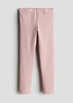 Легинсы розовые однотонные H&M 140см (400011828)