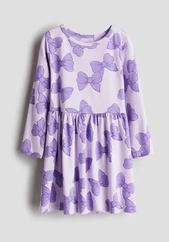 Платье для девочки фиолетовое Бант H&M 92см (400011847)