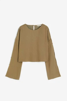 Топ H&M 271206405 M Хакі