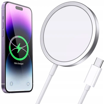 Беспроводное зарядное устройство MagSafe с Type-C 15 Вт для iPhone 8–17 AirPods 1 м