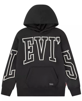 Детское худи Levi's с логотипом на флисе 1159856989 (Серый 6) на рост 110-116 см