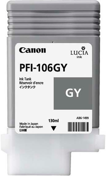 Wkład Canon PFI-106 GY 130ml Gray (6630B001)