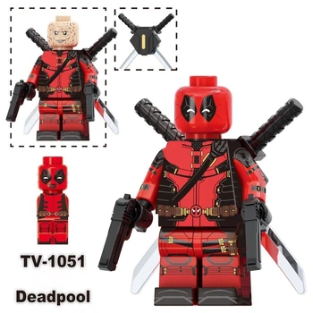 Фігурка мініфігурка до конструктора Marvel Дедпул без маски Deadpool unmasked TV1051 278