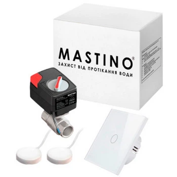 Система захисту від протікання води Mastino TS2 1/2 Light white (2 датчики)