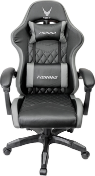 Fotel gamingowy VARR Fiorano Black-Grey (5907595458412)