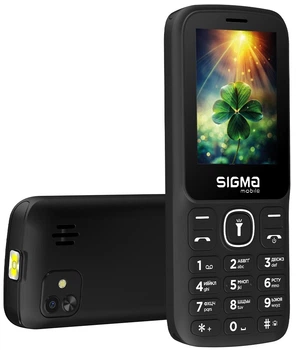 Мобільний телефон Sigma mobile X-style 242 LUCKY Black (4827798792919)