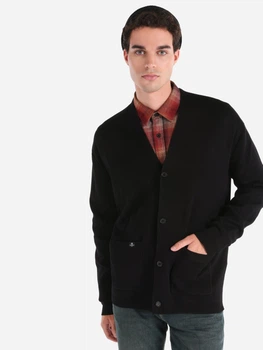 Кардиган чоловічий Colin's CL1065216BLK S Black (8683197804617)