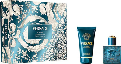 Zestaw męski Versace Eros Woda toaletowa 30 ml + Żel pod prysznic 50 ml (8011003903245)