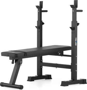 Скамья со стойками для тренировок со штангой Gymtek XL700 складная