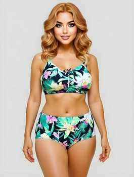 Купальник раздельный Fuba 6191271 разные цвета 58 (5XL) бедра 126-130 см грудь 4D-5E-6F