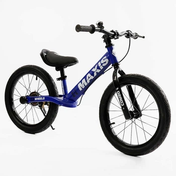 Детский велобег Corso Maxis MX-302 16" Сине-белый (176950)