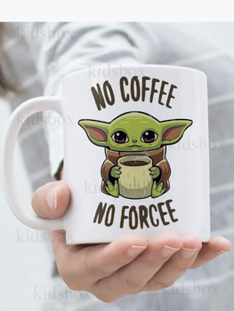 Кружка Йода с принтом керамическая чашка Звездные Войны Star Wars Yoda 330 мл Uk_245