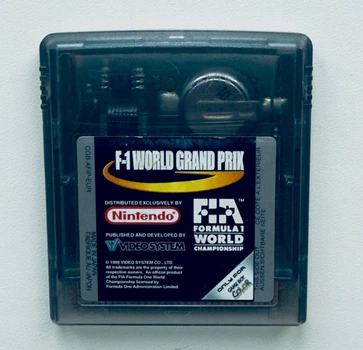 Картридж для Nintendo GameBoy Color - F1 World Grand Prix (без коробки), английская версия, Б/У