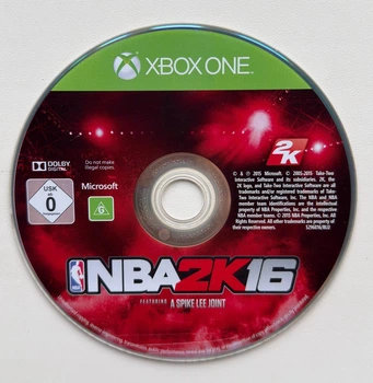 Диск для XBOX ONE NBA 2K16, англ. версия, Б/У