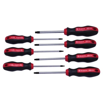 Набор отверток Wurth TORX TX10-40 Red Stripe 7шт 57519349