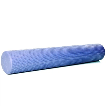 Массажный ролик EasyFit EF-2034-BL, EVA-пена, синий, 90×14.5 см - для йоги, фитнеса, реабилитации
