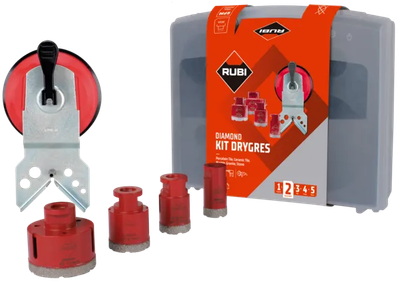 Zestaw wierteł diamentowych Rubi Drygres (8413797509960)