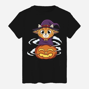 Футболка бавовняна довга чоловіча Likey Halloween M150-2315 XXL Чорна (2000000805061)