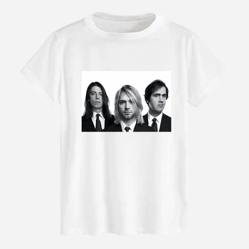 Футболка хлопковая длинная мужская Likey Nirvana M150-0417 L Белая (2000000590707)