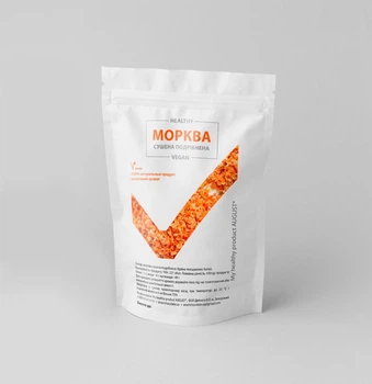 Морковь сушеная измельченная 125г My healthy product AUGUST