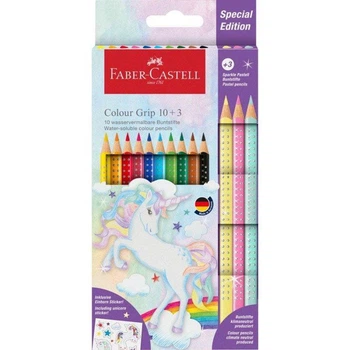Олівці кольорові Faber-Castell 10 кольорів + 3 кольори Special Edition, картон